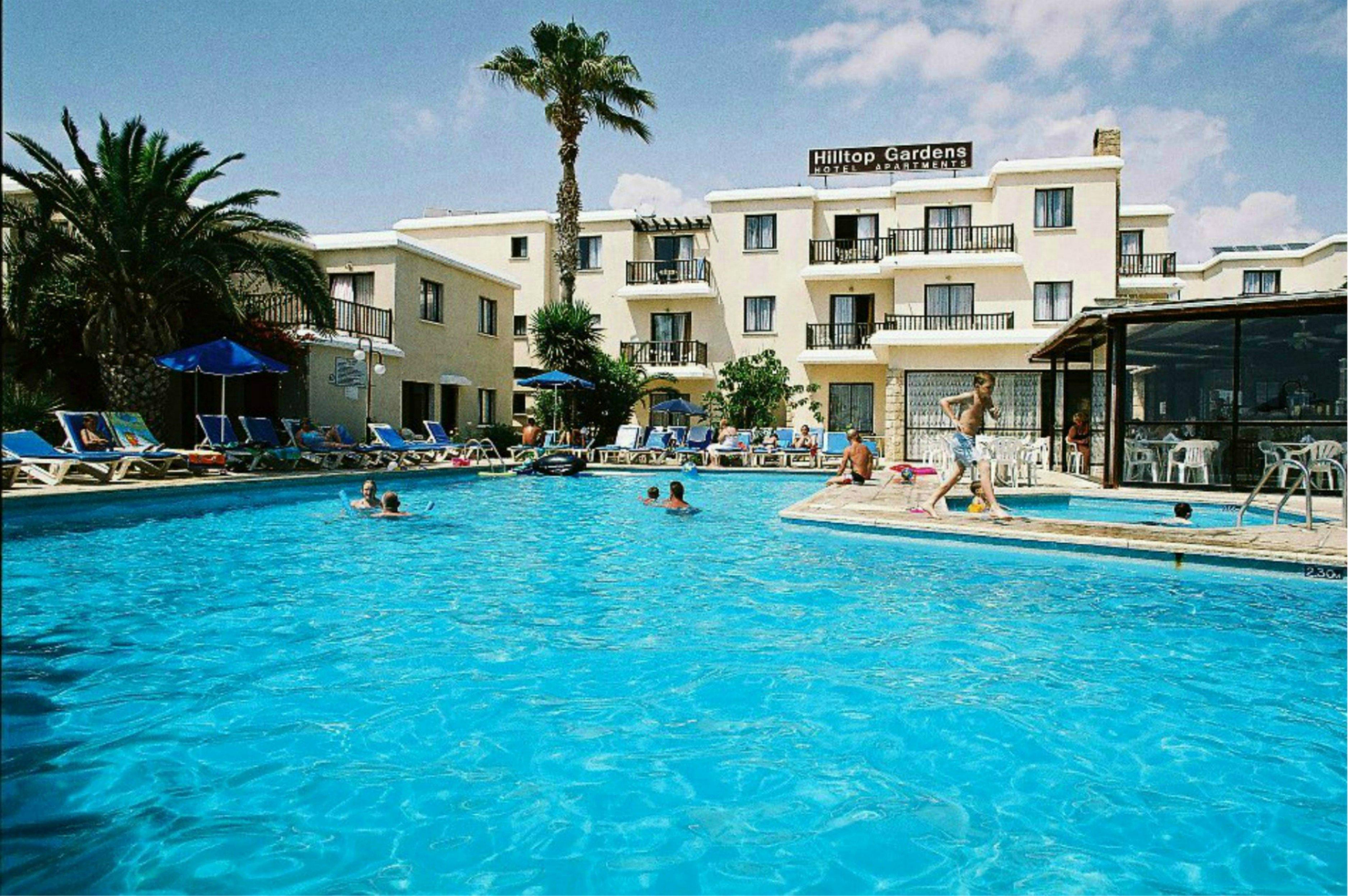 Hilltop Gardens Hotel Apartments Paphos Exteriér fotografie