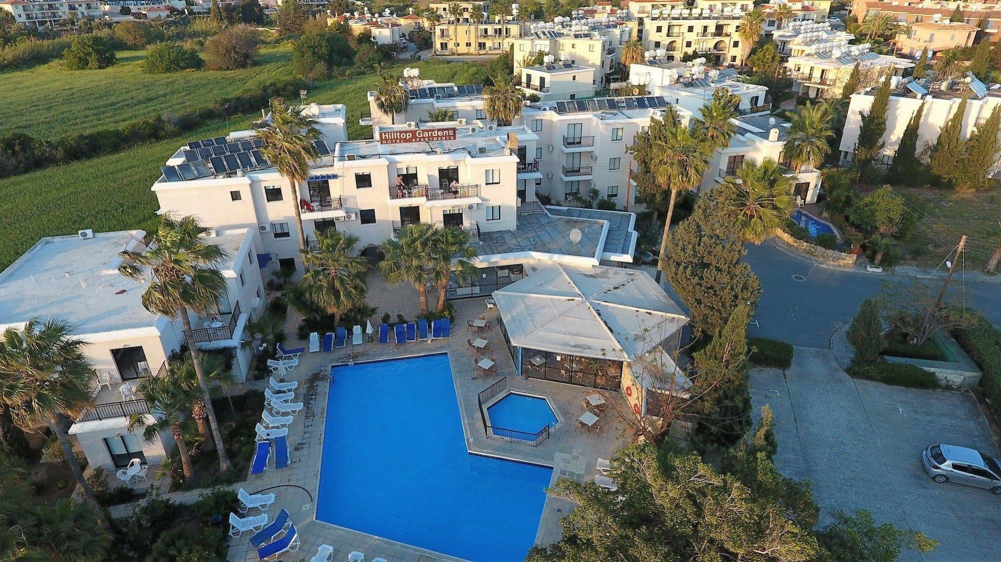 Hilltop Gardens Hotel Apartments Paphos Exteriér fotografie